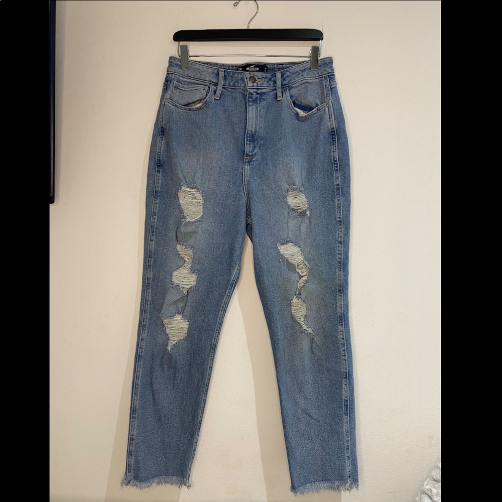 Ultra-high rise Jeans
